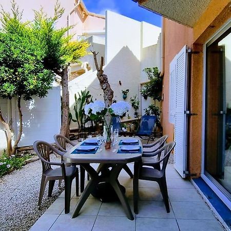 Le Marine Rez De Jardin Direct Plage Parking Prive Climatise Σετ Εξωτερικό φωτογραφία